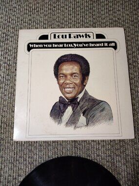 Lou Rawls: When You Hear Lou, You've Heard It All Vinyl LP Promo Like new!